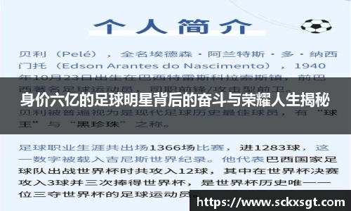 身价六亿的足球明星背后的奋斗与荣耀人生揭秘